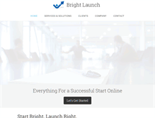 Tablet Screenshot of brightlaunch.com